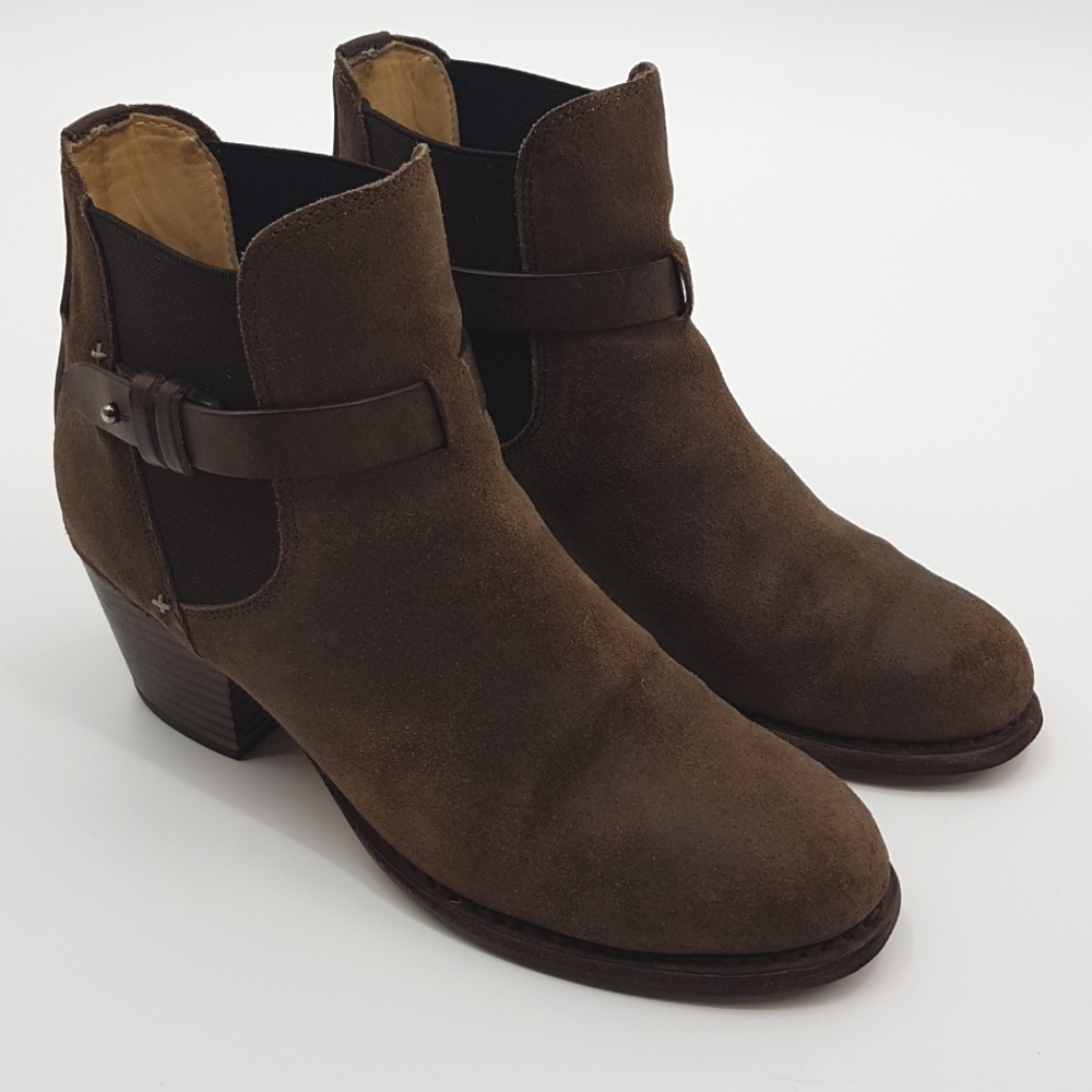 Rag & Bone Brown Durham  Chelsea  Boots 8 - Picture 2 of 11